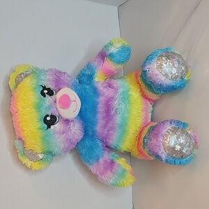 Build A Bear Rainbow Plush Teddy Bear